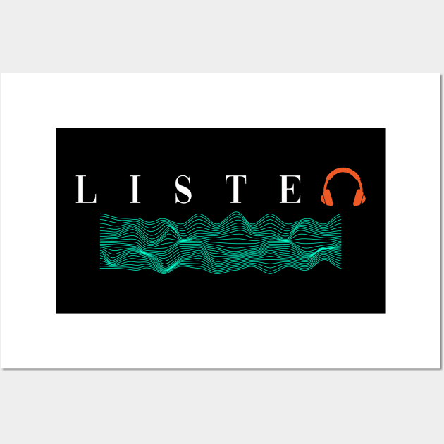 Listen to music Wall Art by DriSco